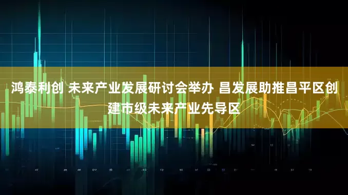 鸿泰利创 未来产业发展研讨会举办 昌发展助推昌平区创建市级未来产业先导区